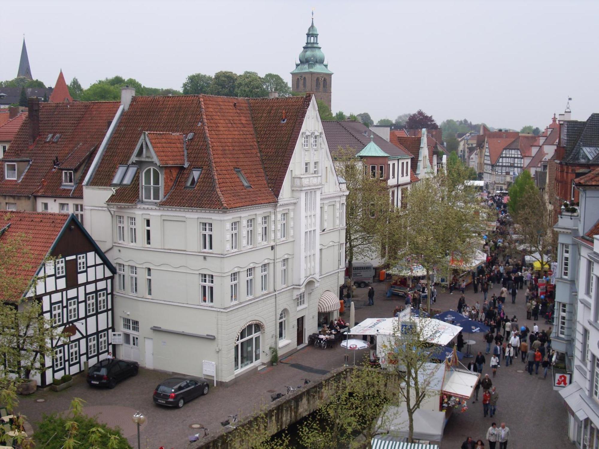 Hotel&Café KleinerGrünauer Bad Salzuflen Extérieur photo